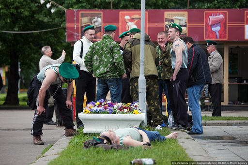 Обо всем - День пограничника в Москве