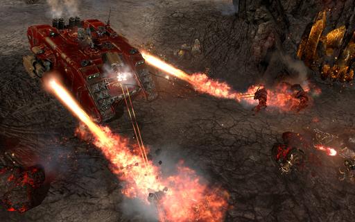 Warhammer 40,000: Dawn of War II — Retribution - Dawn of War II: Retribution Новый юнит: Лэнд Рейдер